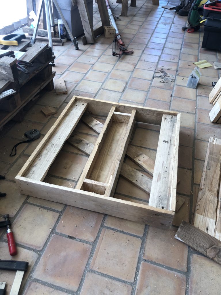 Fabrication d’ une table